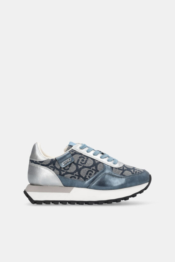 SAPATILHAS MONOGRAMA BLUE METALIC