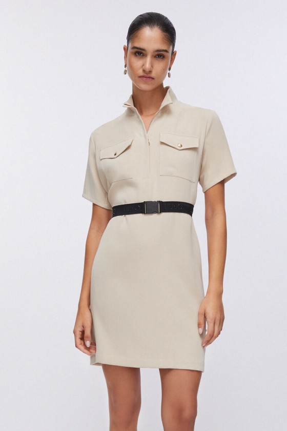 VESTIDO COM CINTO