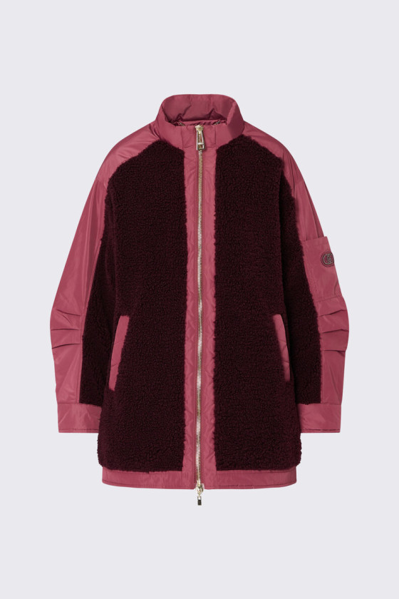 CASACO BOMBER TEDDY OVERSIZED